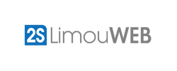 2S LimouWEB logo, a flagship transportation software integrated with Aurora Payments.