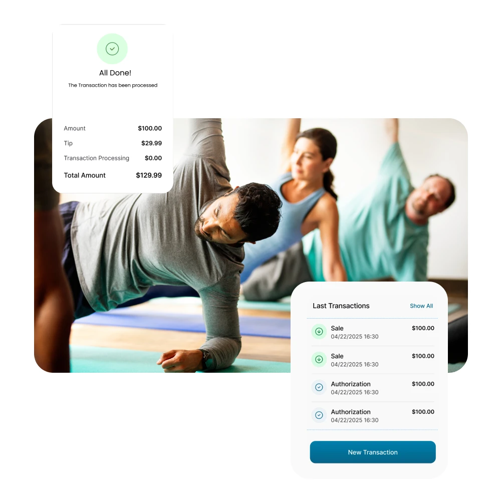 ARISE wellness payment system with zero-cost processing and secure transaction tracking.